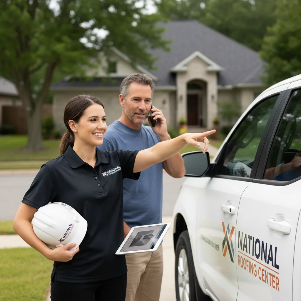 National Roofing Center customer support in Combined Locks